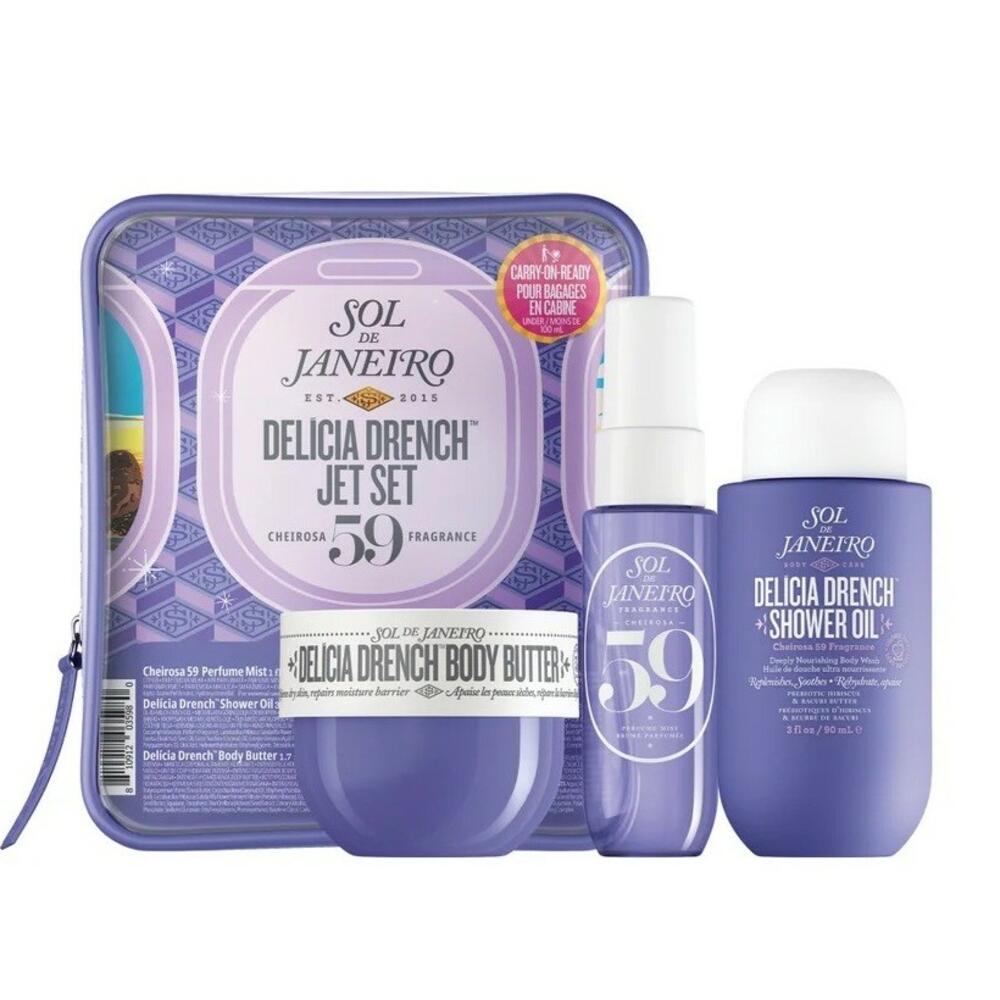 Travel набір Delícia Drench Jet Set '59 