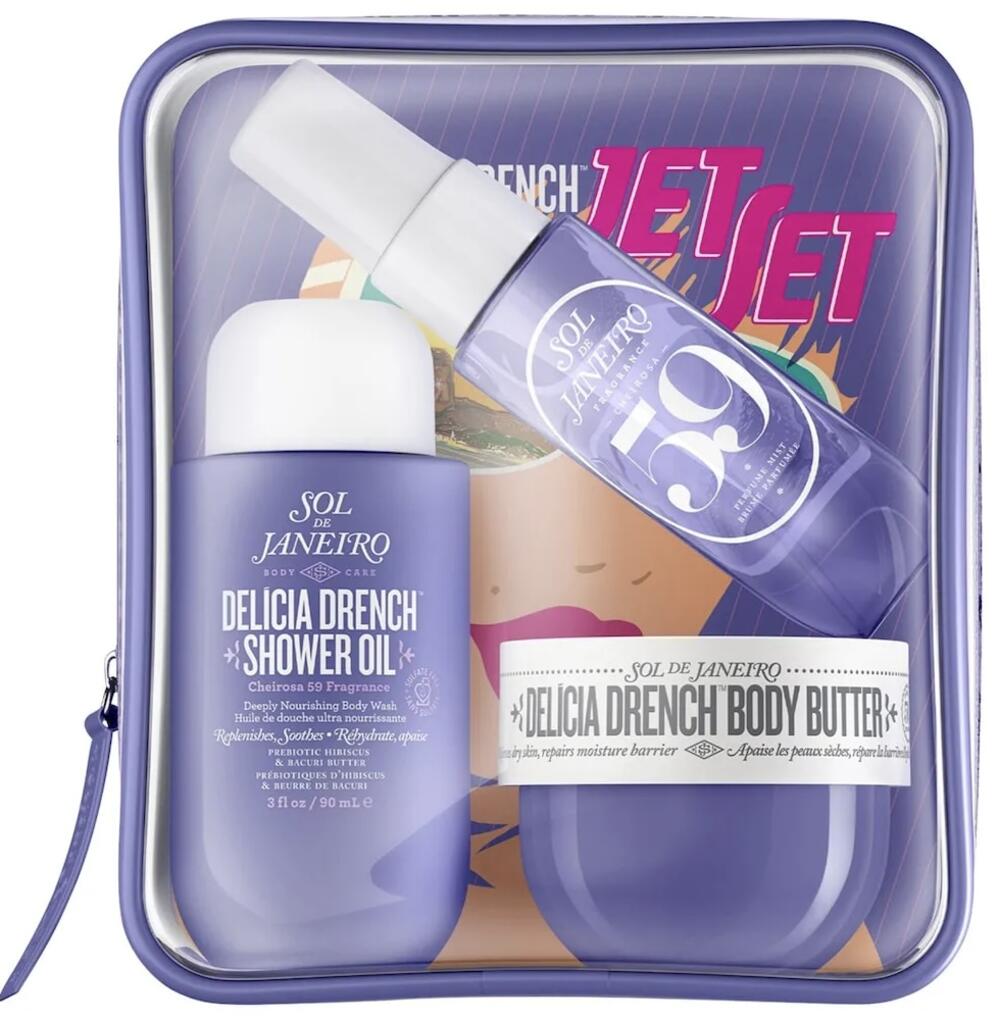 Travel набір Delícia Drench Jet Set '59 