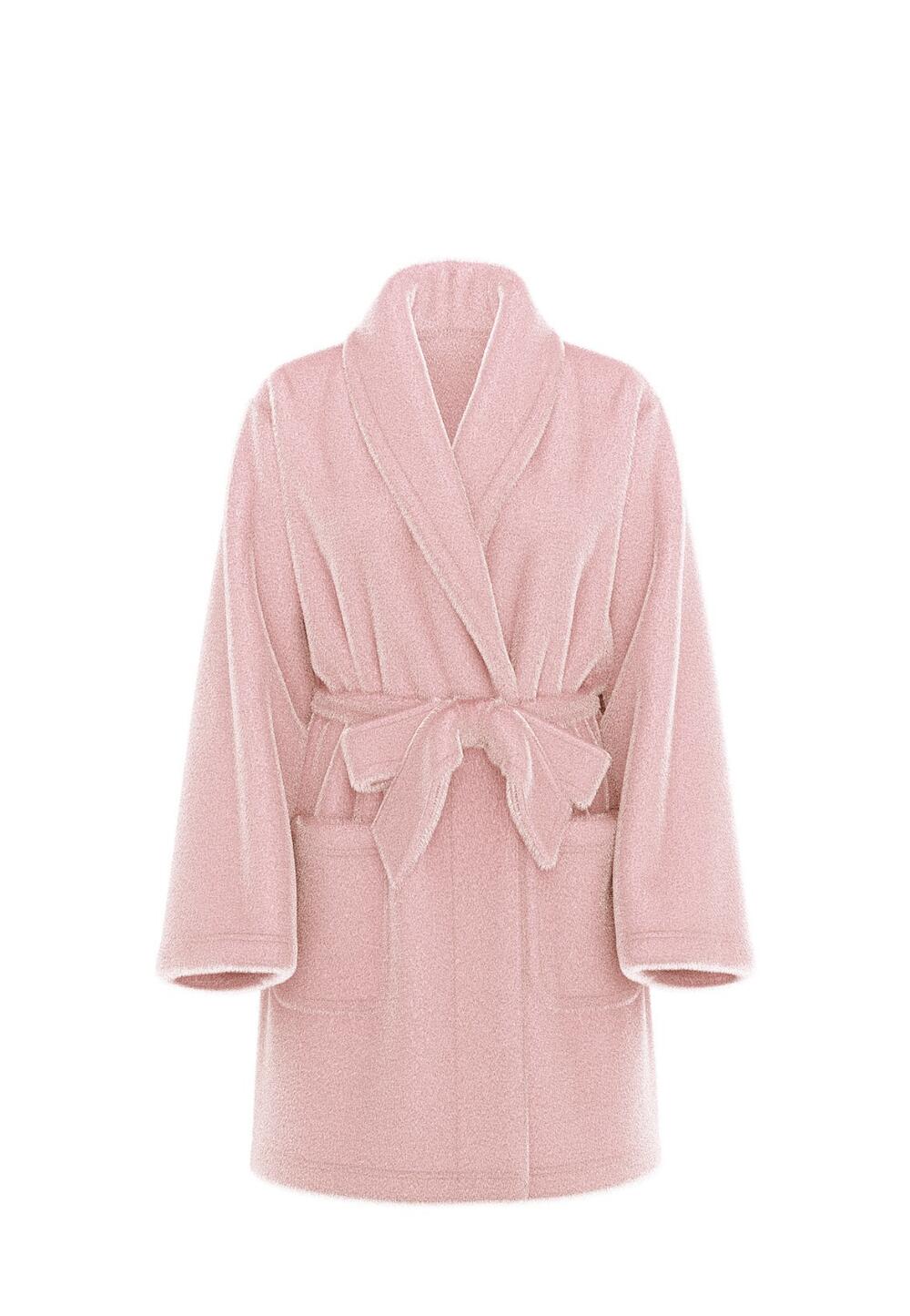 Розмір M/L Халат плюшевий Short Cozy Robe pretty blossom, M/L