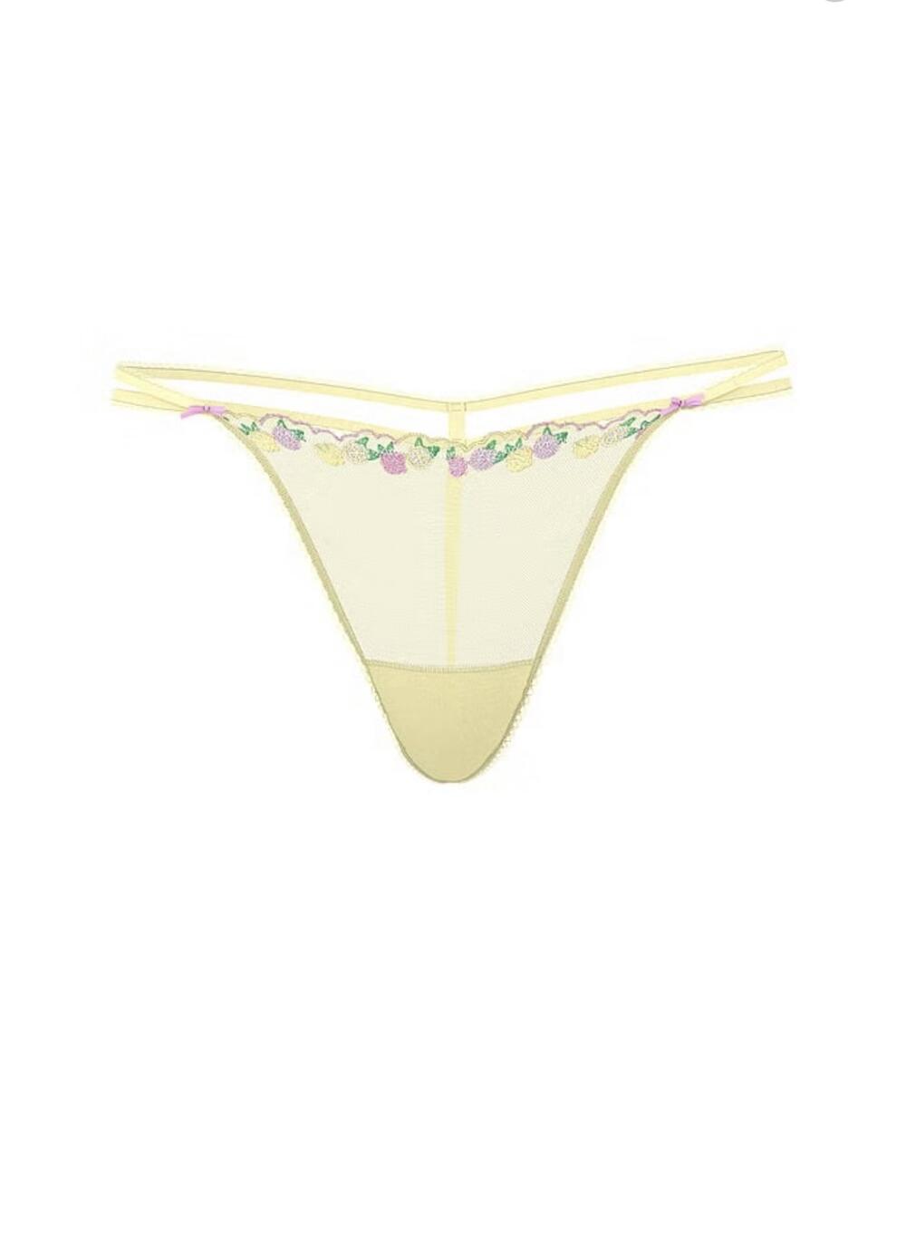 Трусики Wink Strappy V-string розмір S Vs white 