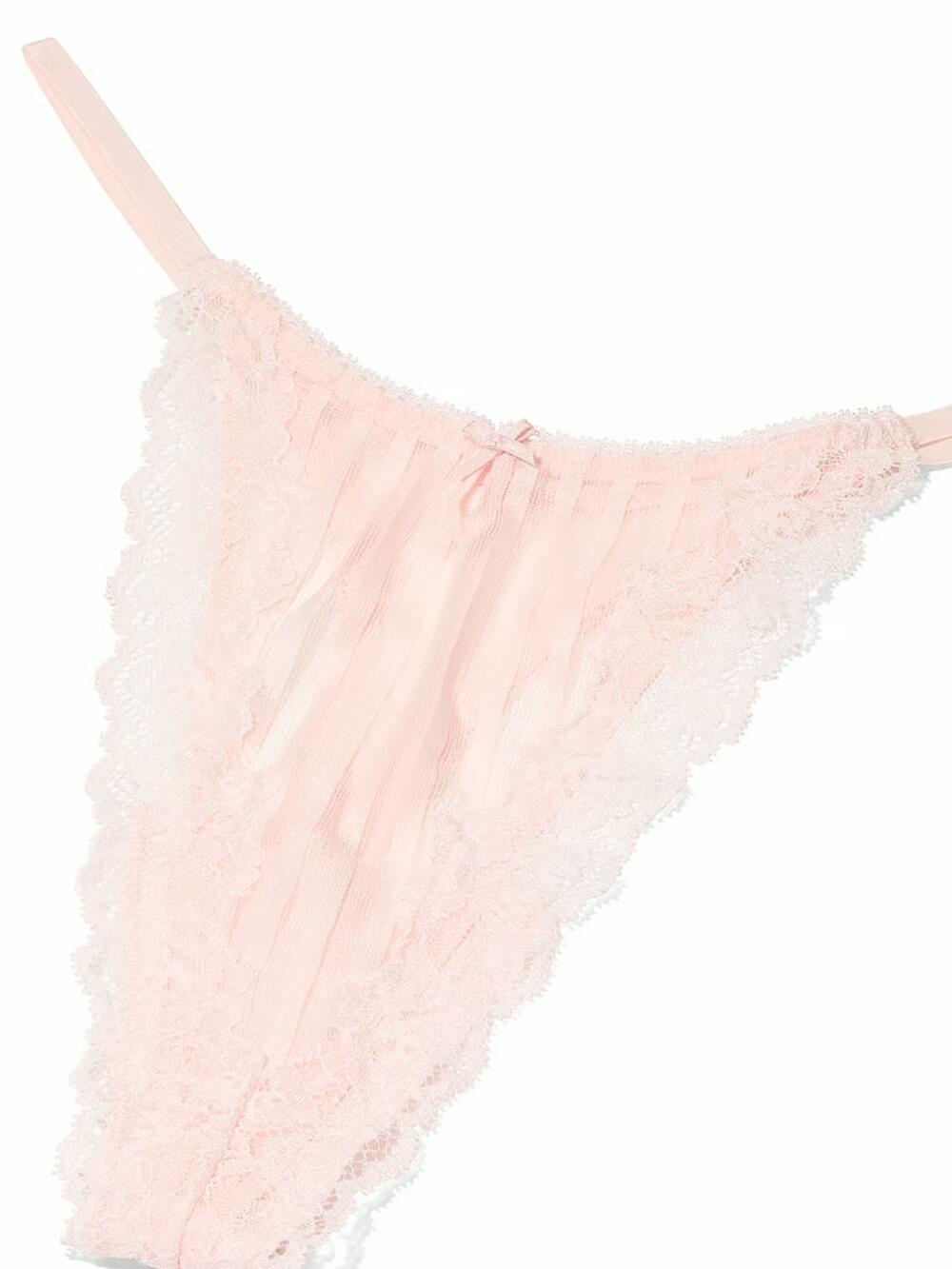 Lacie Sheer Heritage String Thong Panty розмір L Angel Pink