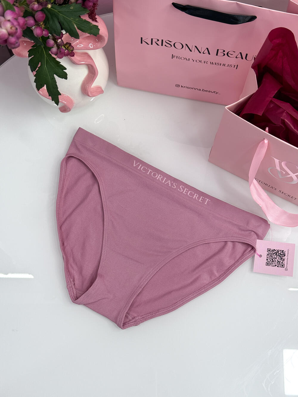 Seamless Bikini Panty розмір S рожеві 