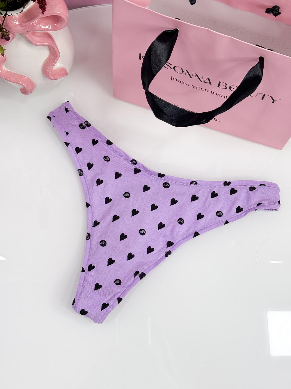 Cotton High-Leg Thong Panty розмір М (72EF) 