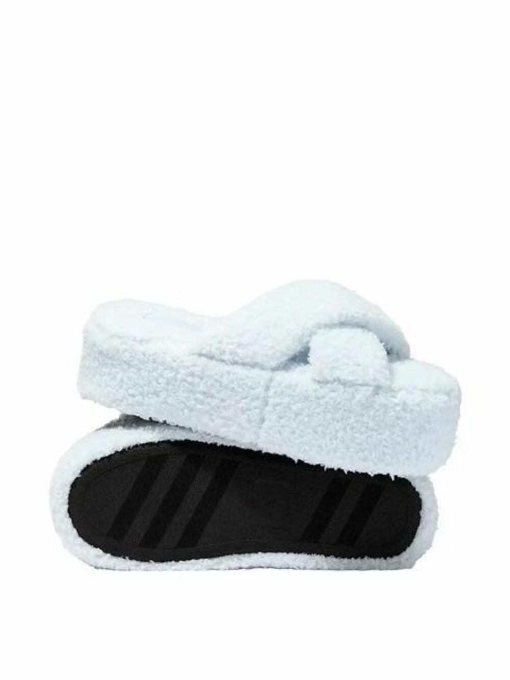 Капці розмір М Faux Fur Slippers блакитні 