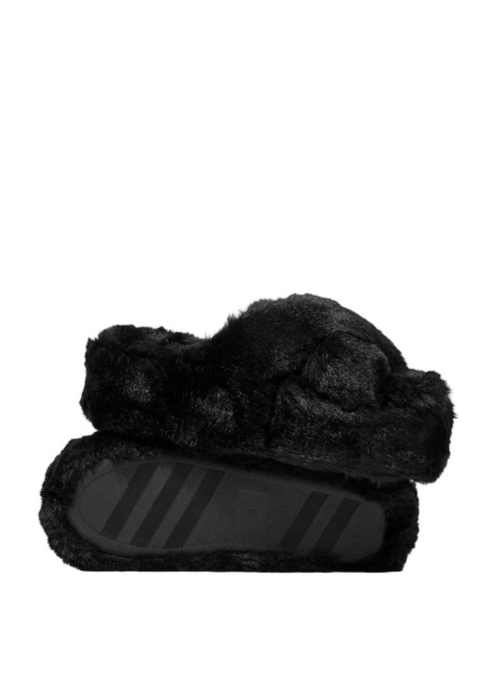 Капці розмір S Faux Fur Slippers black 