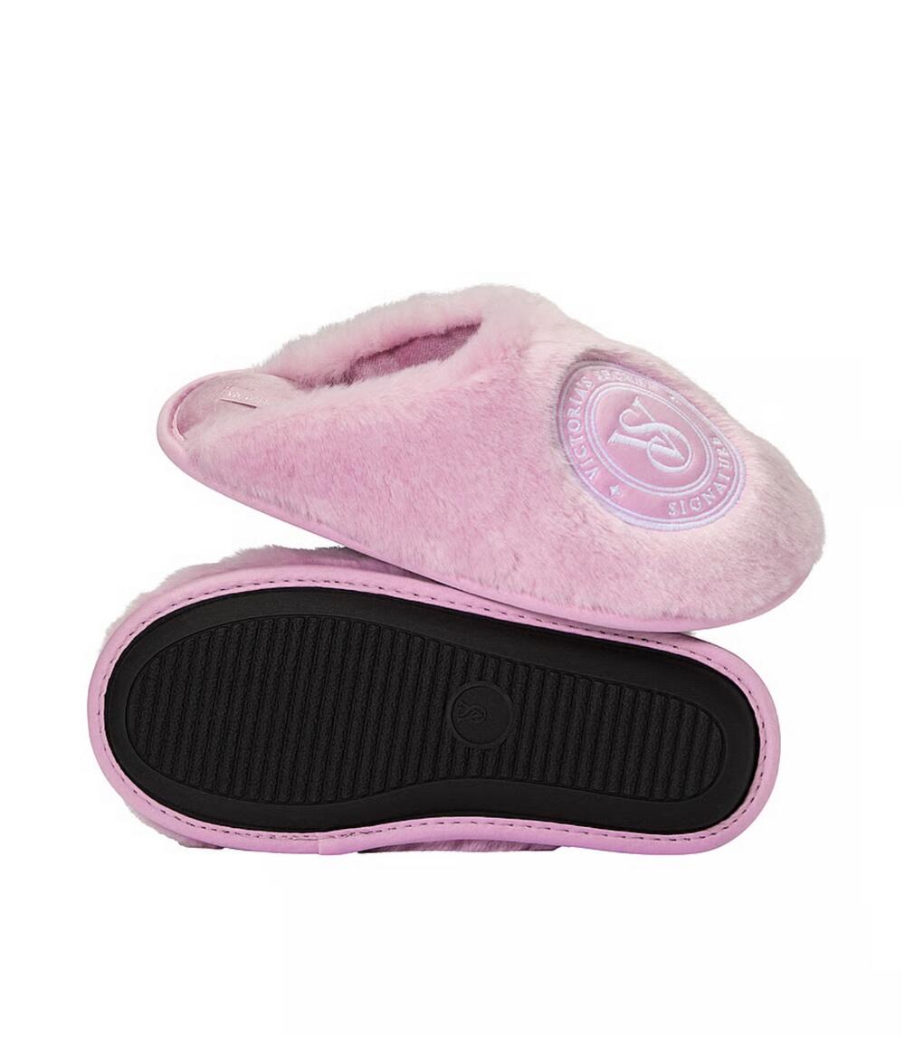 Капці Closed-Toe Faux Fur розмір S Violet Pearl 