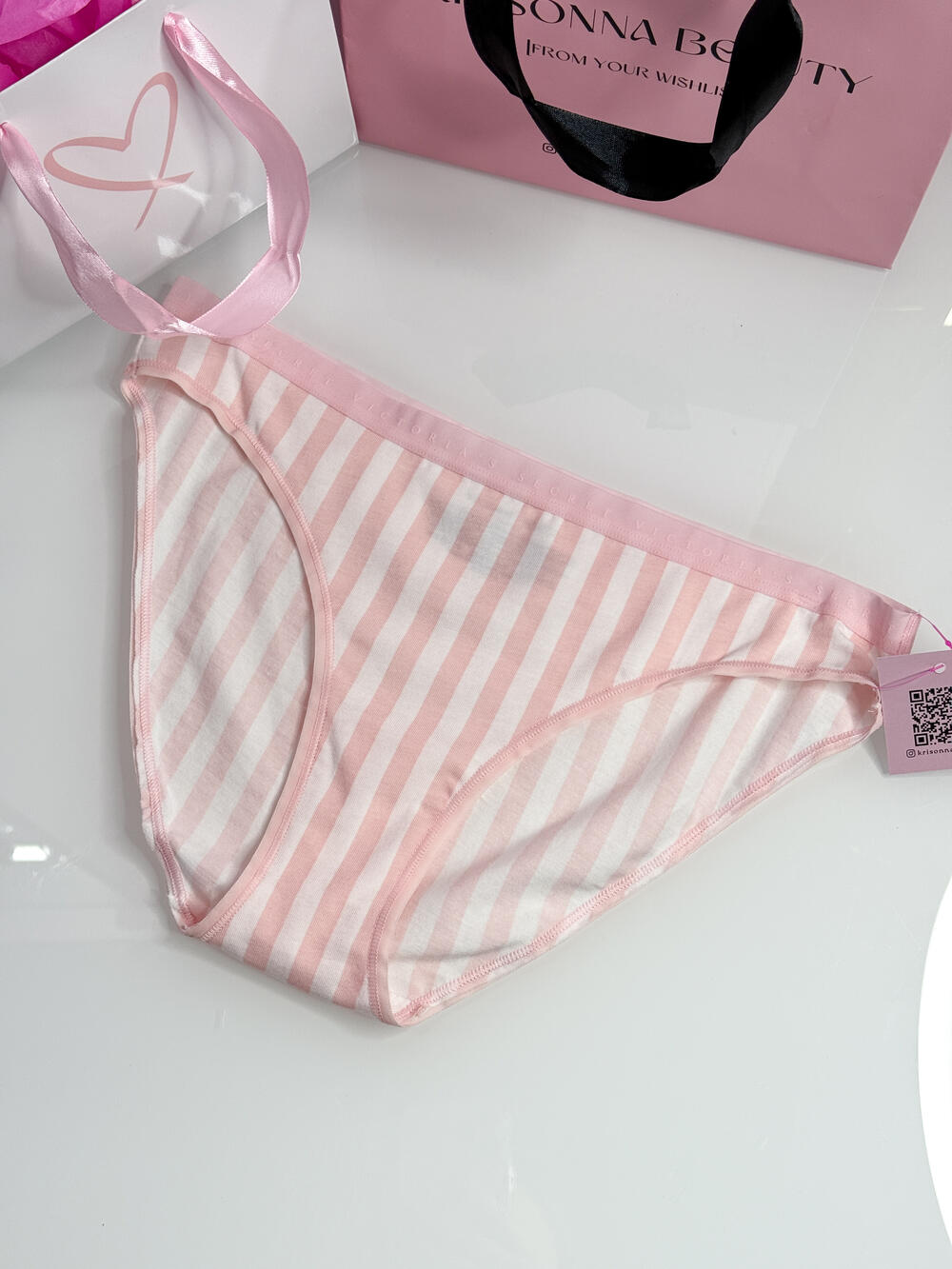 Stretch Cotton Bikini Panty розмір М фірмова смужка 