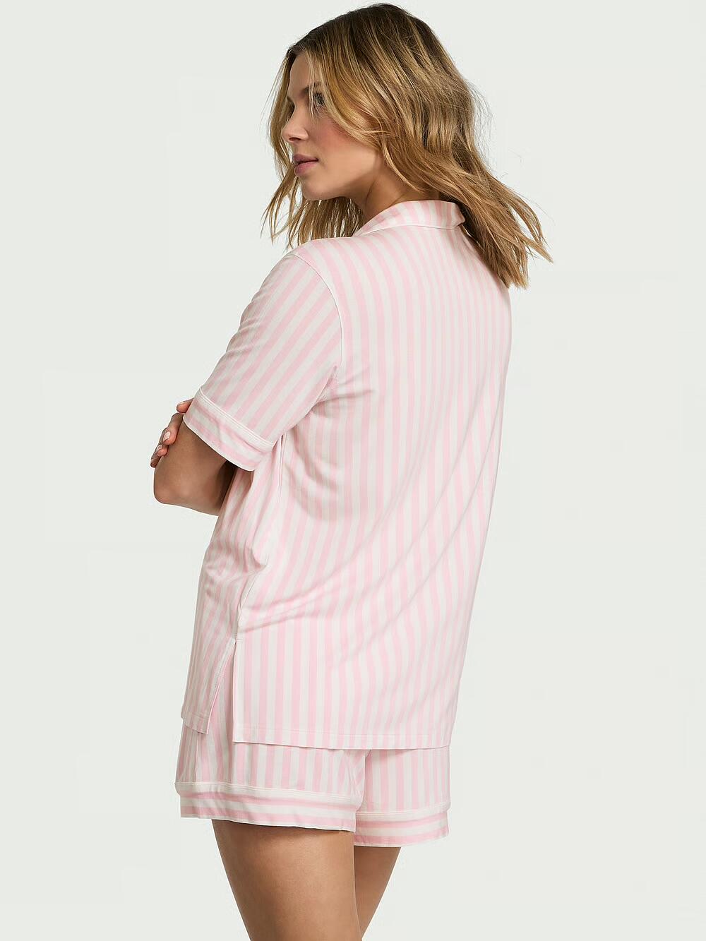 Розмір M Modal Soft Short Pajama Set фірмова смужка 