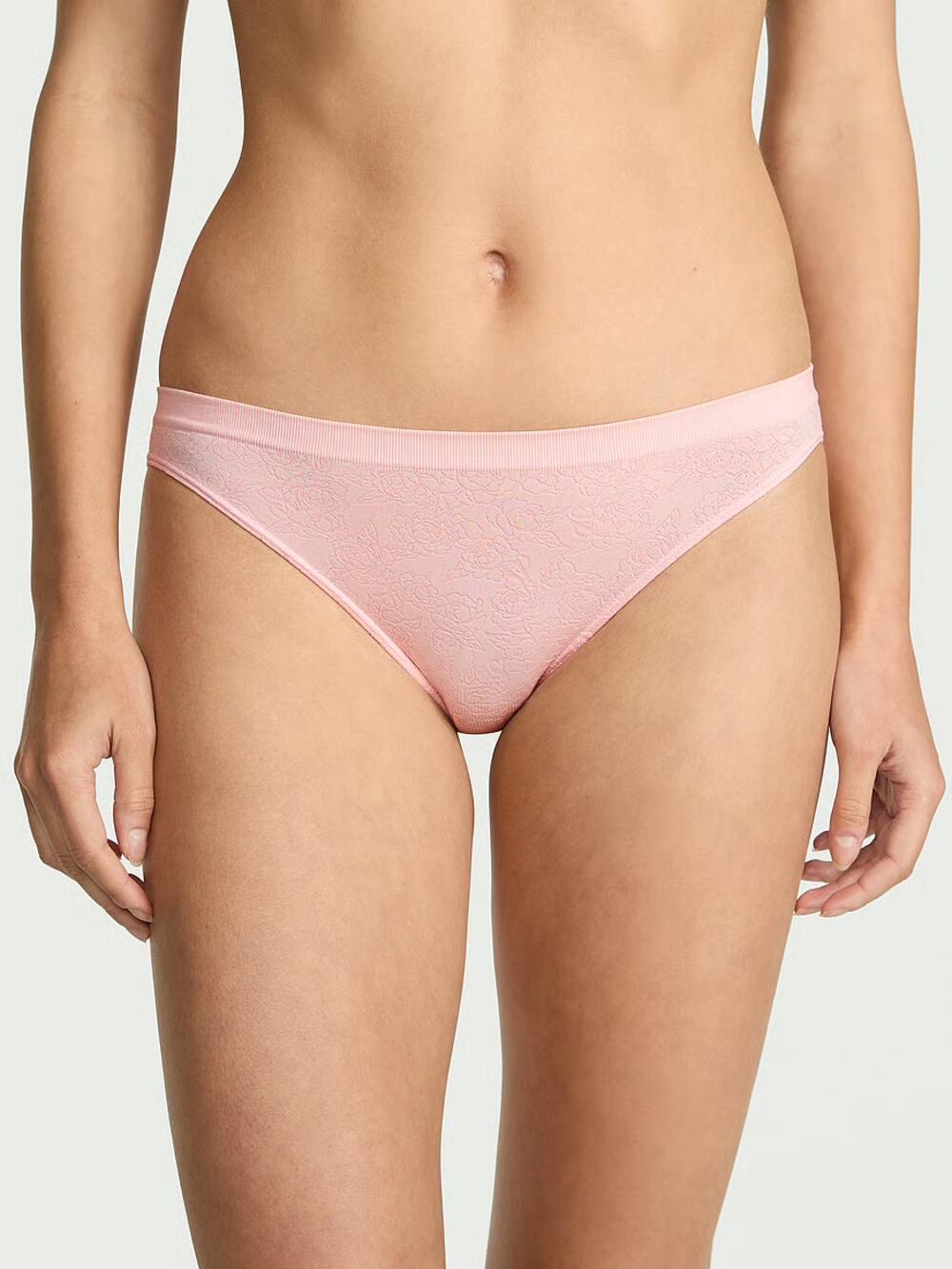 Seamless Bikini Panty розмір L Angel Pink Sketch Floral (7BD5) 
