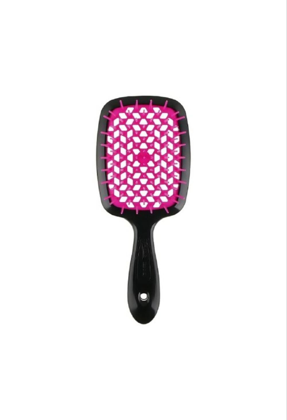 Гребінець для волосся standart чорна/фуксія 