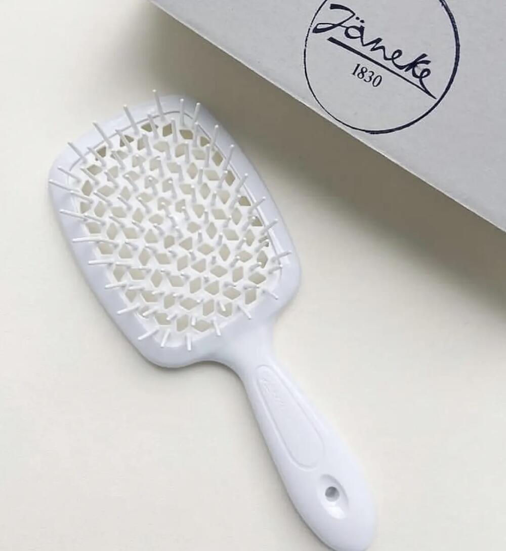 Гребінець для волосся small білий 