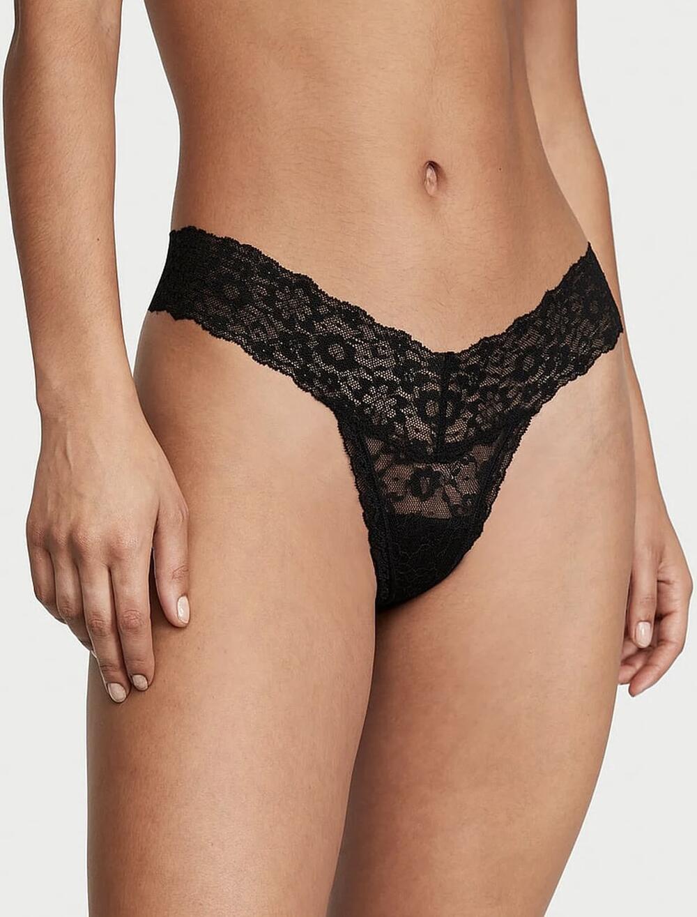 Lace Thong Panty розмір s Black (54A2) 