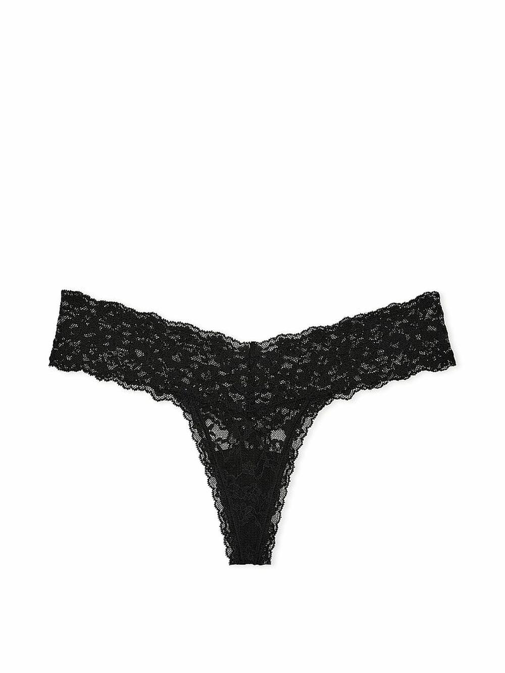 Lace Thong Panty розмір s Black (54A2) 