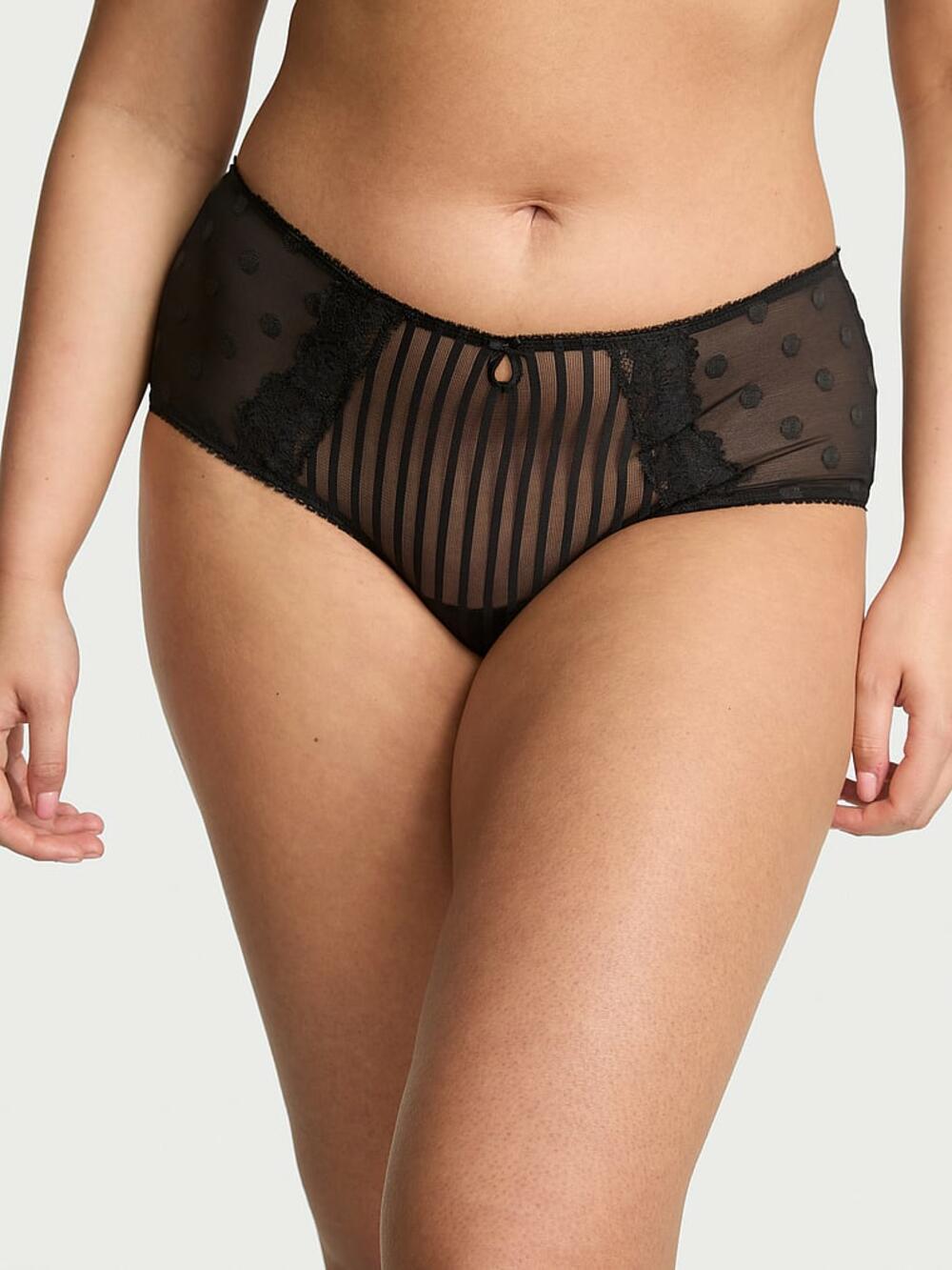 Lacie Sheer Heritage Cheeky Panty розмір М Black (54A2) 