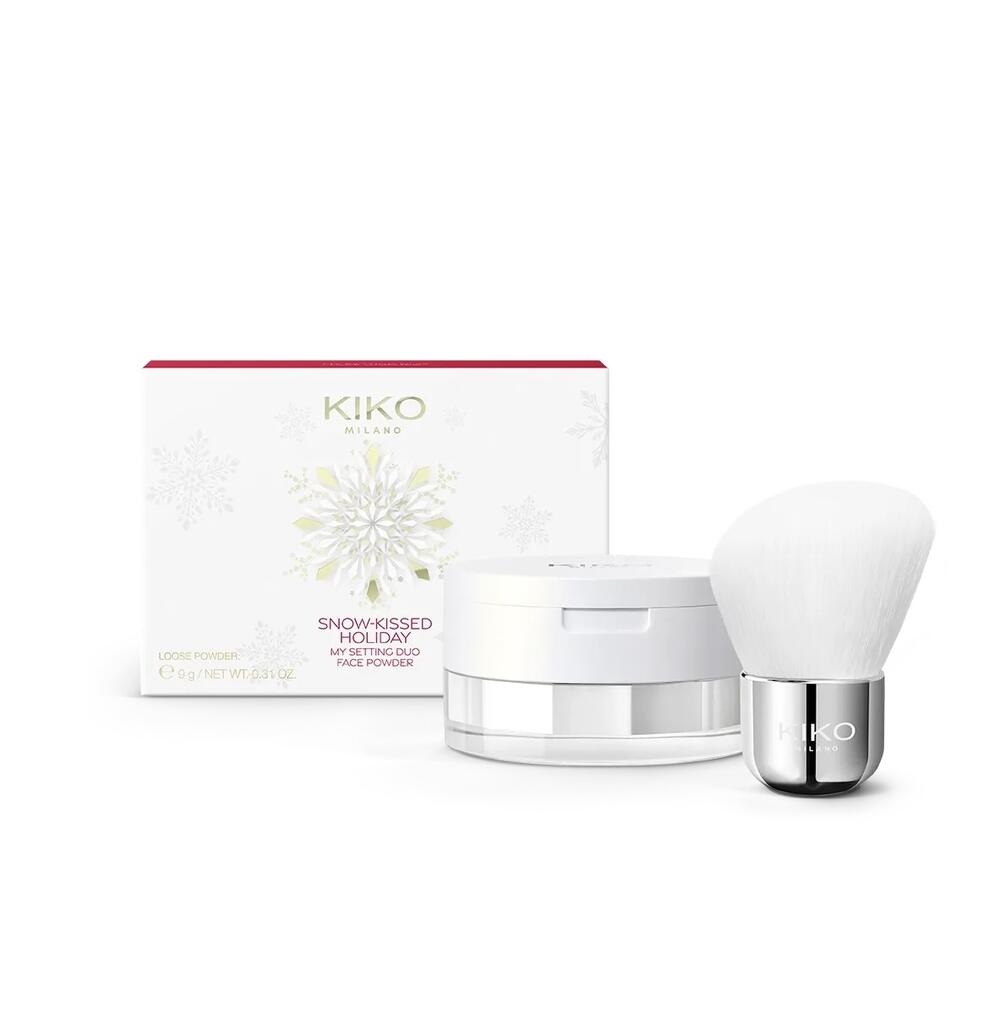 Подвійна пудра для обличчя Snow-Kissed Holiday